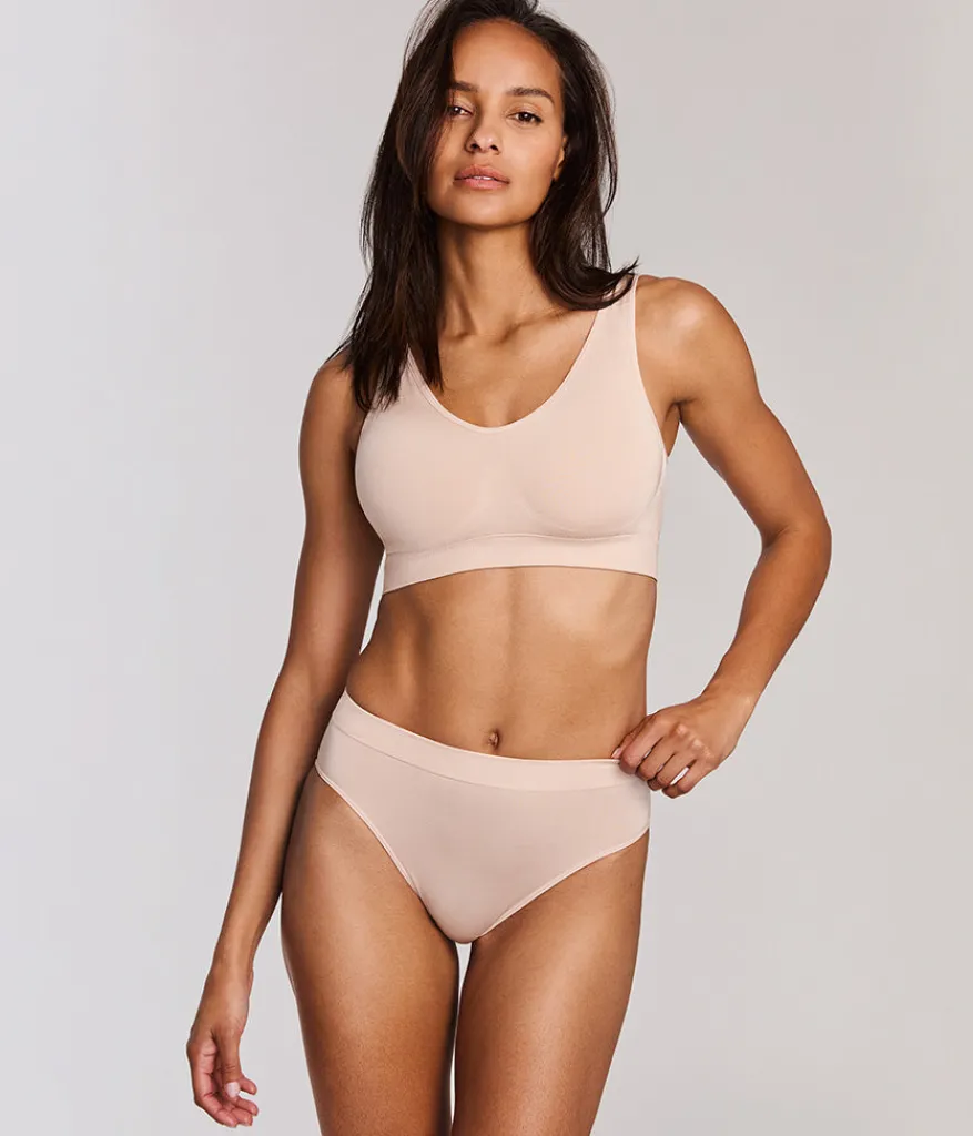 Wacoal Bralettes|Seamless * B-Smooth® Wire Free Bralette Rose Dust