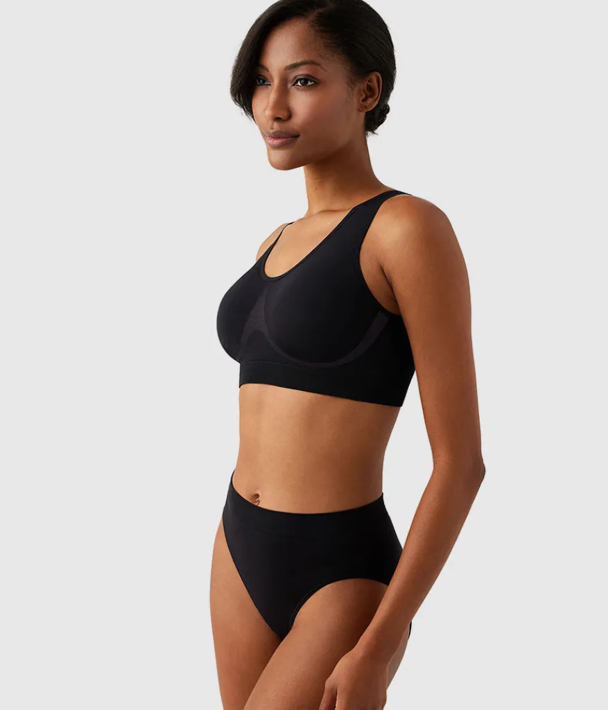 Wacoal Bralettes|Seamless * B-Smooth® Wire Free Bralette Black