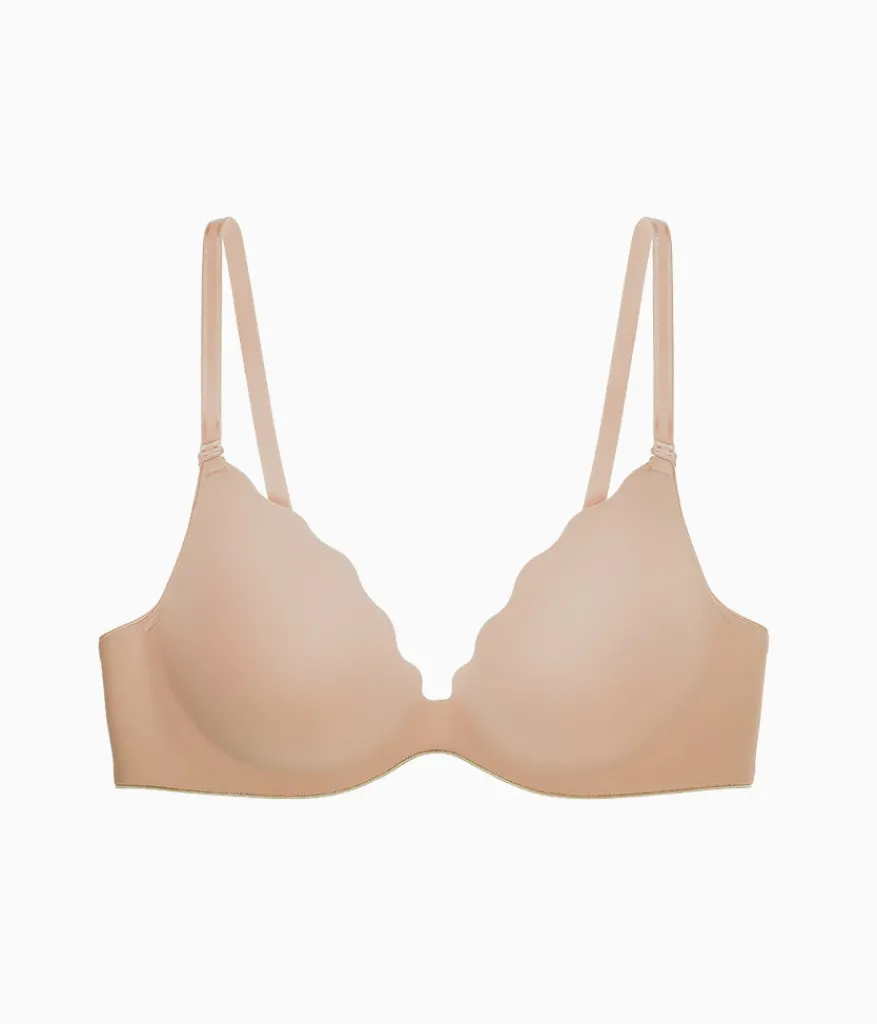 Wacoal Racerback/Convertible|Push Up * b.wow'd Push Up Bra Au Natural