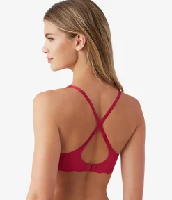 Wacoal Racerback/Convertible|Seamless * b.wow'd Wire Free Bra Cerise