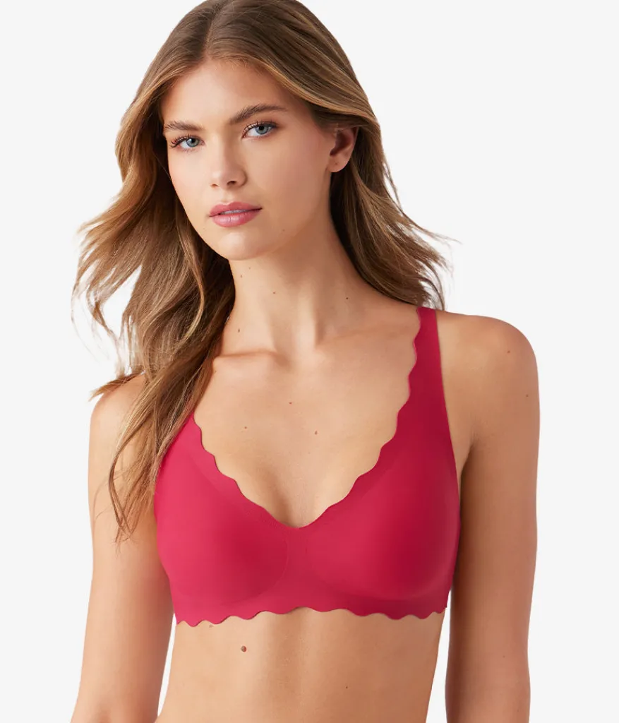 Wacoal Racerback/Convertible|Seamless * b.wow'd Wire Free Bra Cerise