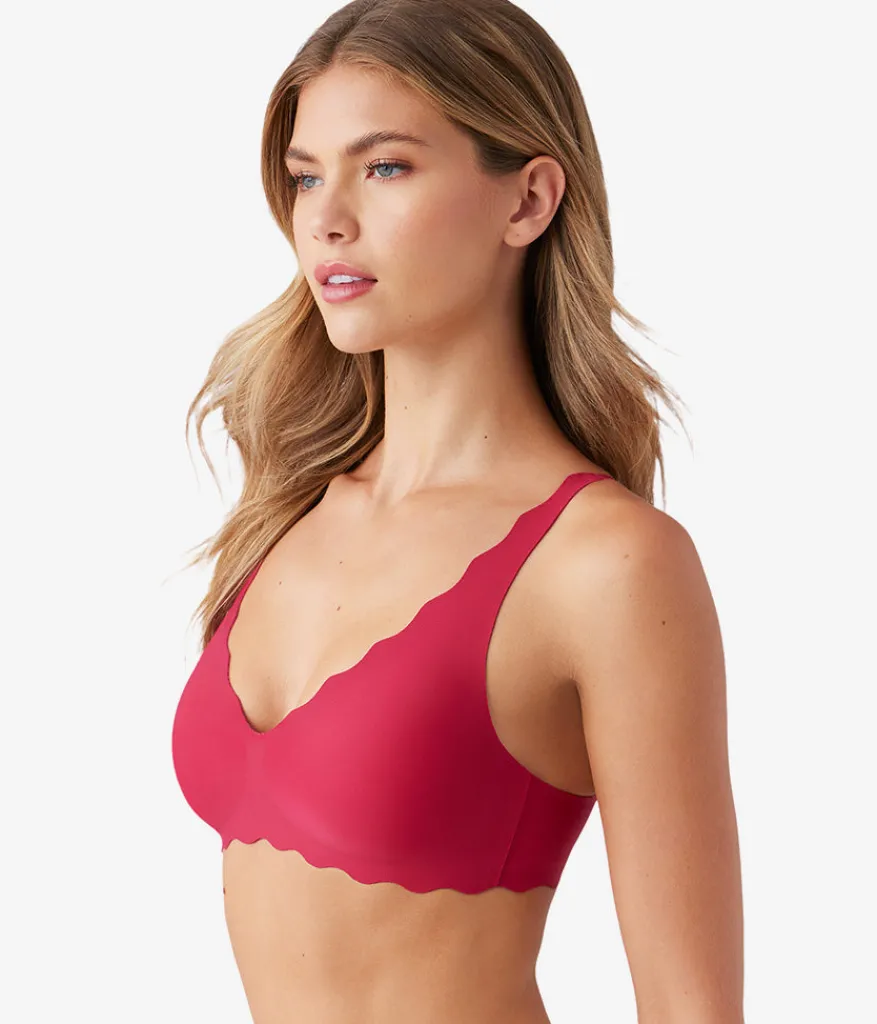Wacoal Racerback/Convertible|Seamless * b.wow'd Wire Free Bra Cerise