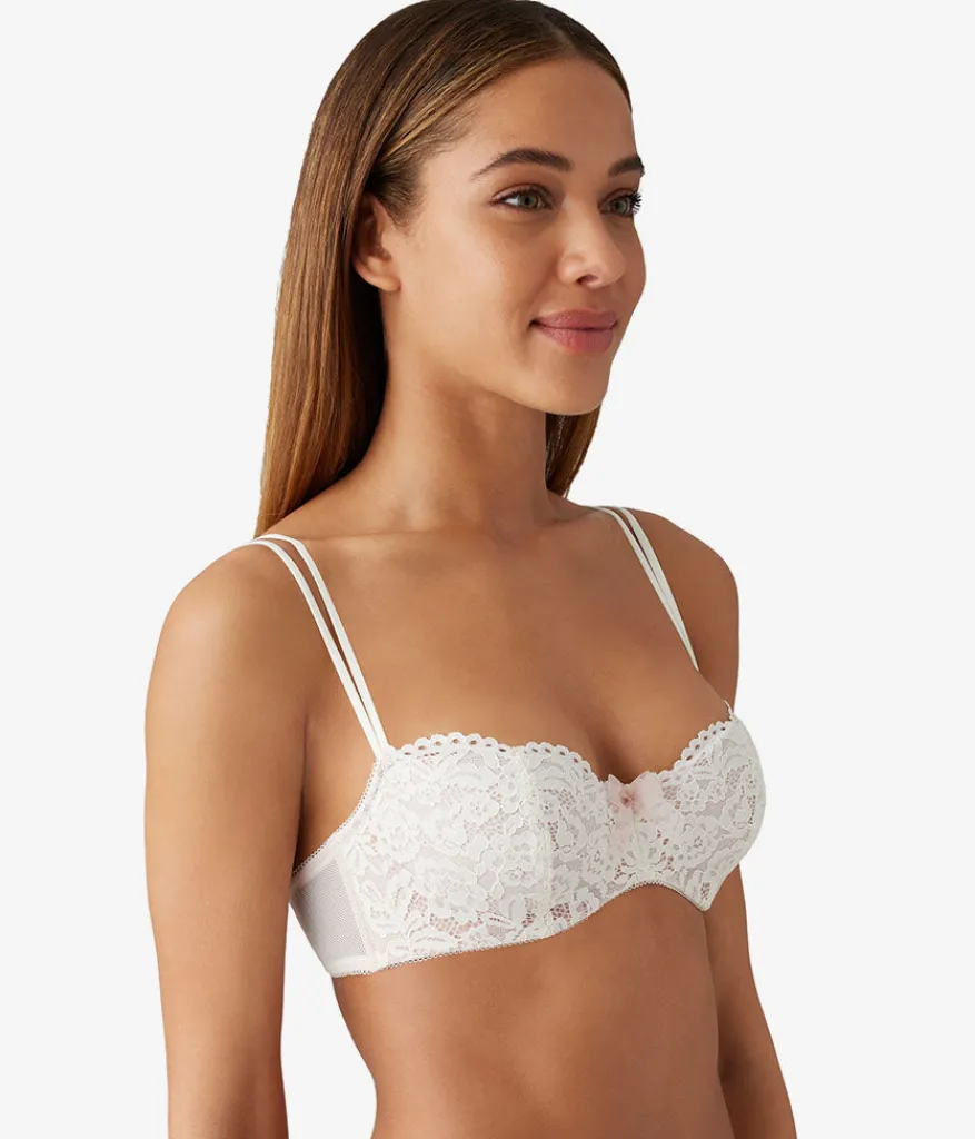 Wacoal Lace|Bras * Ciao Bella Balconette Bra Vanilla Ice