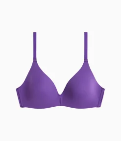 Wacoal Seamless|T-Shirt * Comfort First Wire Free T-Shirt Bra Purple Indigo