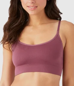 Wacoal Bralettes|Unlined * Cofort Intended Braette Maroon