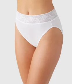 Wacoal Hi-Cut * Cofort Touch Hi-Cut White