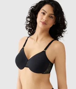 Wacoal Unlined|Seamless * Comfort Within Reach Underwire Bra Black