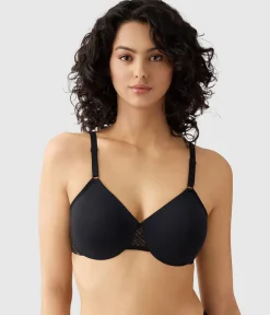 Wacoal Unlined|Seamless * Comfort Within Reach Underwire Bra Black