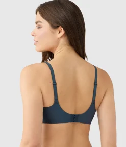 Wacoal Unlined|Seamless * Confidence Boost™ Underwire Bra Dark Slate
