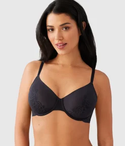 Wacoal Unlined|Seamless * Confidence Boost™ Underwire Bra Black