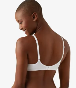 Wacoal Unlined * Cotton To A Tee Scoop Underwire Bra White
