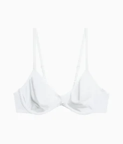 Wacoal Unlined * Cotton To A Tee Scoop Underwire Bra White