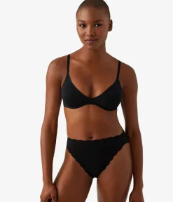 Wacoal Unlined * Cotton To A Tee Scoop Underwire Bra Night