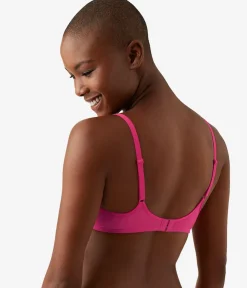 Wacoal Unlined * Cotton To A Tee Underwire Bra Raspberry Sorbet