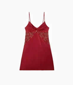 Wacoal Chemises & Bodysuits * Draatic Interude Cheie Deep Red