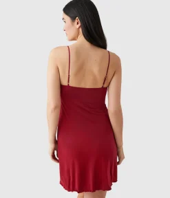 Wacoal Chemises & Bodysuits * Draatic Interude Cheie Deep Red