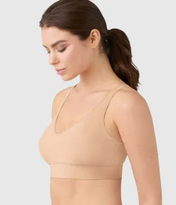 Wacoal Unlined|Bras * Eay ike unday™ Wire Free Bra Praline