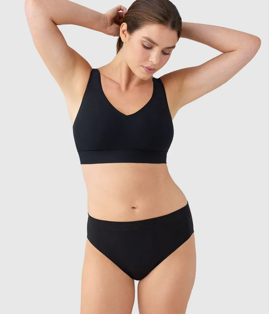 Wacoal Unlined|Bras * Eay ike unday™ Wire Free Bra Black