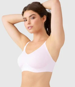 Wacoal Seamless|Bras * Eay ike unday™ Wire Free T-hirt Bra Cradle Pink