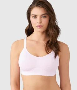 Wacoal Seamless|Bras * Eay ike unday™ Wire Free T-hirt Bra Cradle Pink
