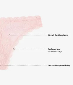 Wacoal Thong * Effortey ace Thong Blush Pink