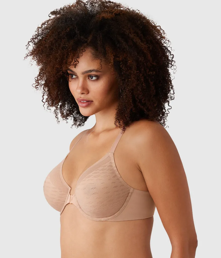 Wacoal Full Figure|Unlined * Elevated Allure Front Close Underwire Bra Roebuck