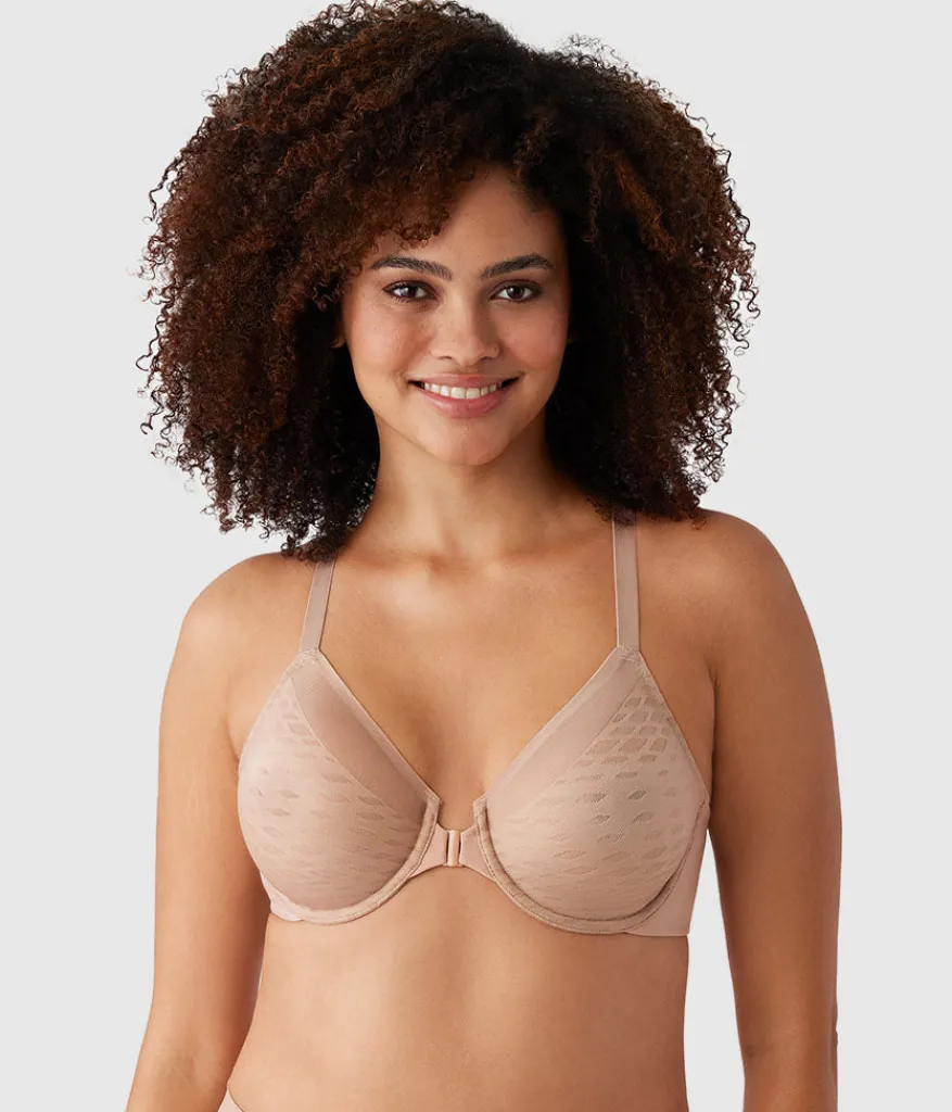 Wacoal Full Figure|Unlined * Elevated Allure Front Close Underwire Bra Roebuck