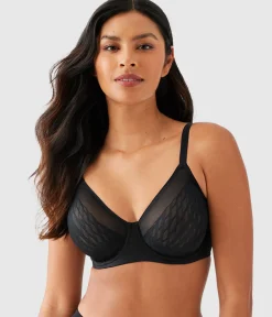 Wacoal Full Figure|Unlined * Elevated Allure Underwire Bra Black