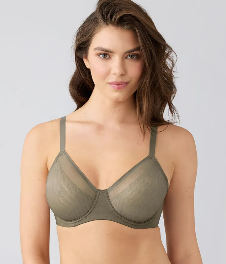 Wacoal Full Figure|Unlined * Elevated Allure Underwire Bra Bungee Cord