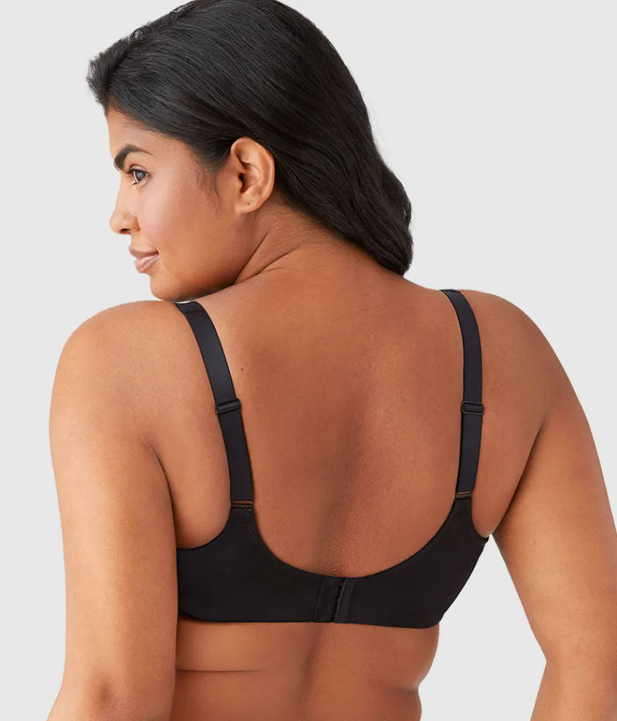 Wacoal Full Figure|Unlined * Elevated Allure Wire Free Bra Black