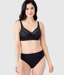 Wacoal Full Figure|Unlined * Elevated Allure Wire Free Bra Black