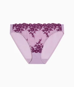Wacoal Panties|Bikini * Ebrace ace® Bikini Lavender Sage/Dark Purple