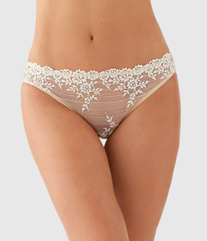 Wacoal Panties|Bikini * Ebrace ace® Bikini Sand/Ivory