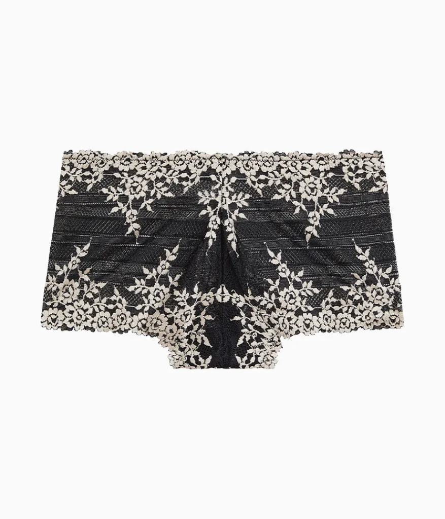 Wacoal Panties|Boyshort * Embrace Lace® Boyshort Black