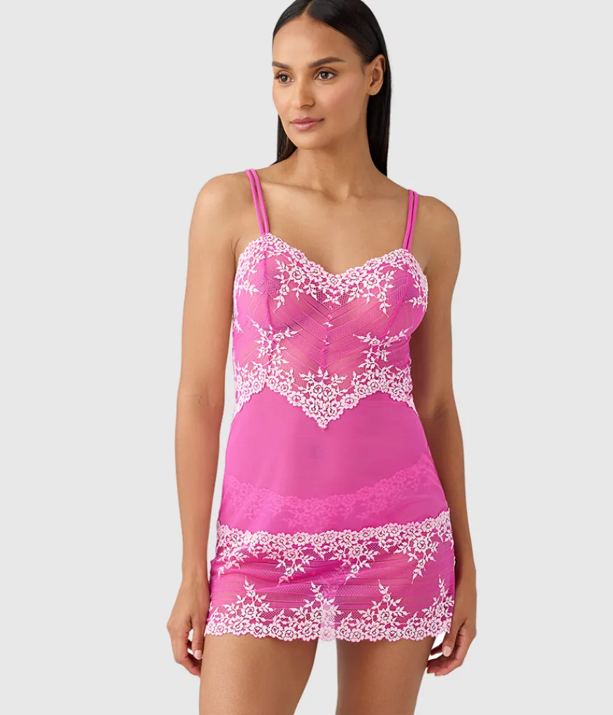 Wacoal Chemises & Bodysuits * Ebrace ace® Cheie Wild Azalea/Cradle Pink