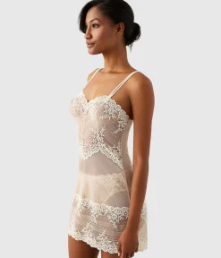 Wacoal Chemises & Bodysuits * Ebrace ace® Cheie Sand/Ivory