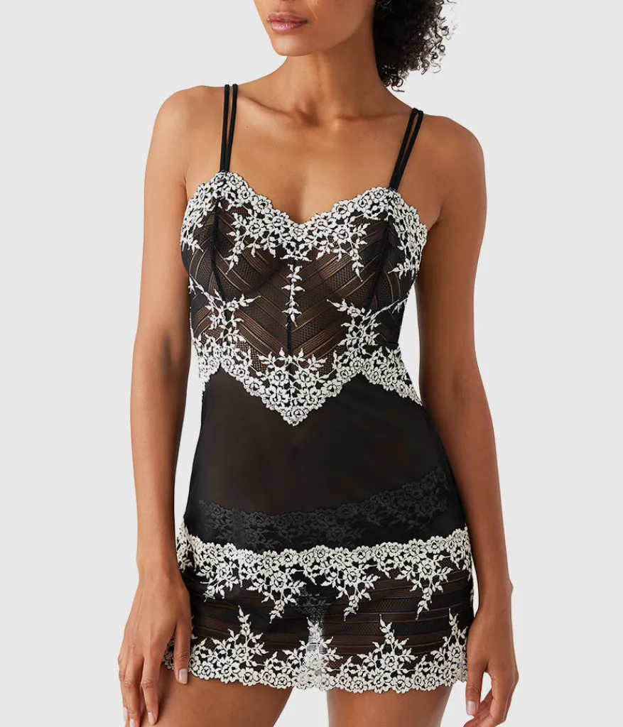 Wacoal Chemises & Bodysuits * Ebrace ace® Cheie Black