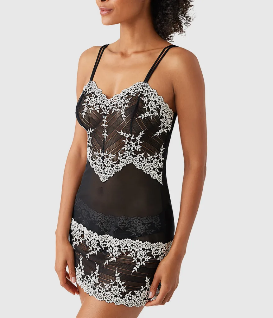 Wacoal Chemises & Bodysuits * Ebrace ace® Cheie Black