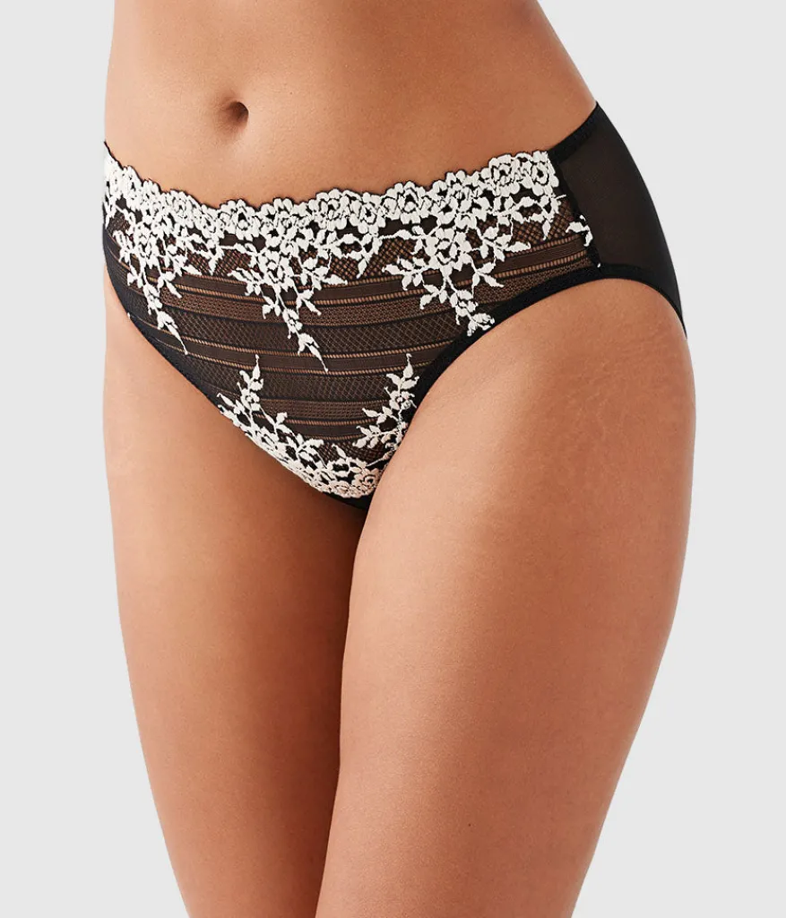 Wacoal Panties|Hi-Cut * Ebrace ace® Hi-Cut Black