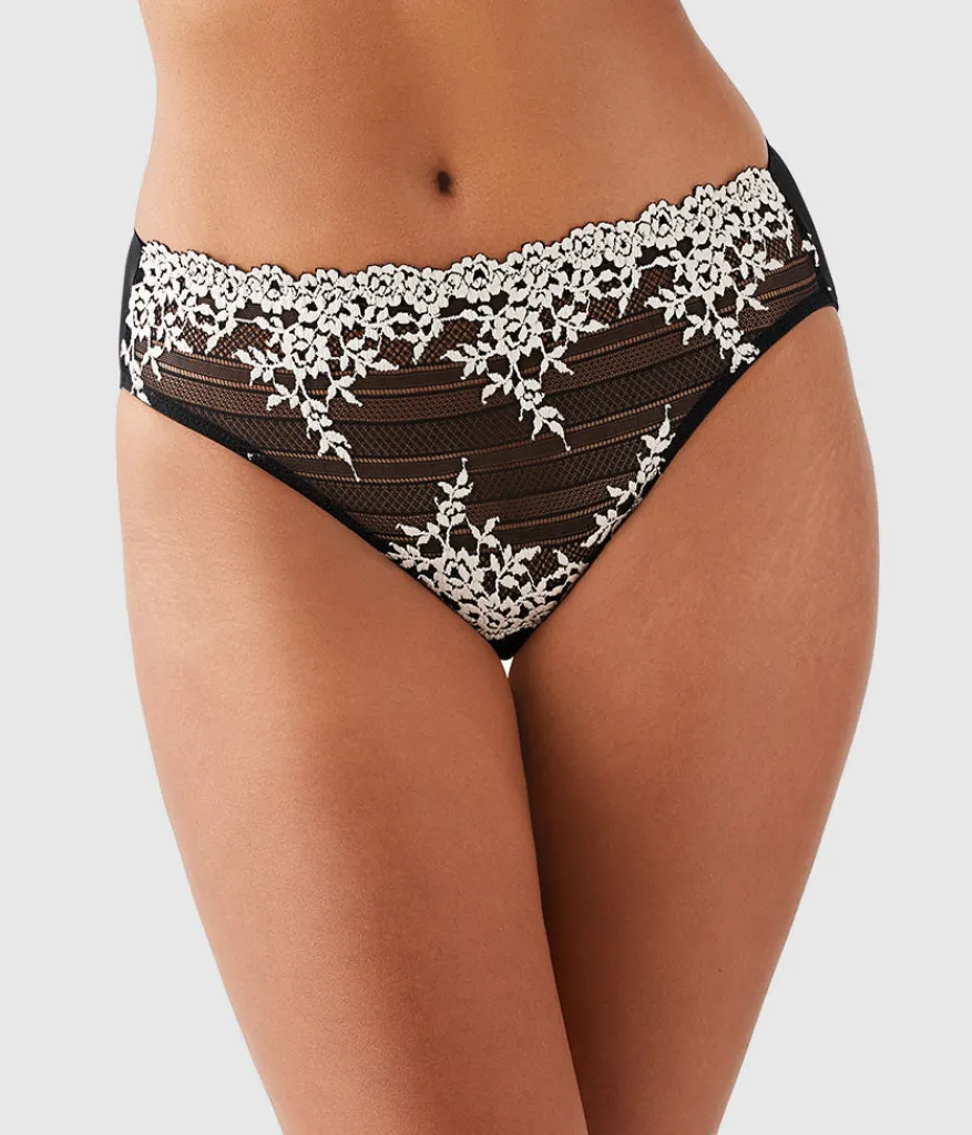 Wacoal Panties|Hi-Cut * Ebrace ace® Hi-Cut Black