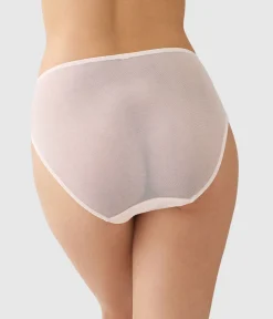 Wacoal Panties|Hi-Cut * Ebrace ace® Hi-Cut Angel Wing/Rose Dust