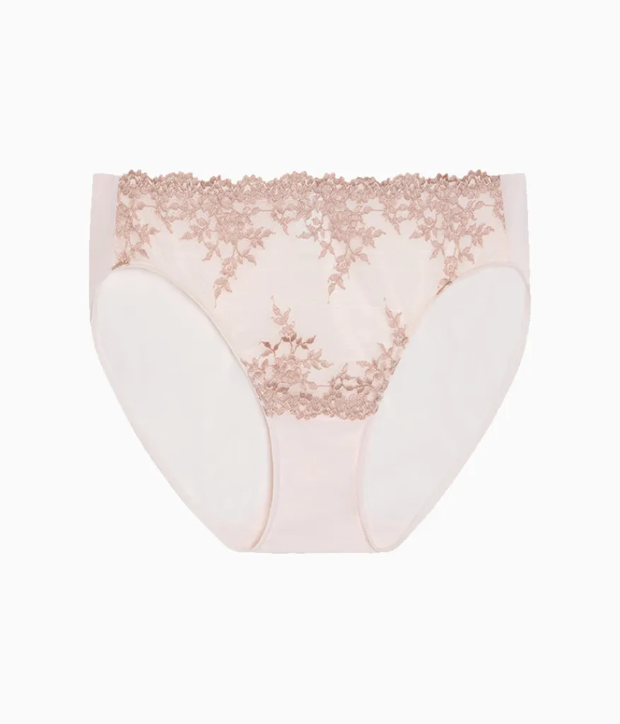 Wacoal Panties|Hi-Cut * Ebrace ace® Hi-Cut Angel Wing/Rose Dust