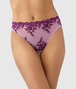 Wacoal Panties|Hi-Cut * Ebrace ace® Hi-Cut Lavender Sage/Dark Purple