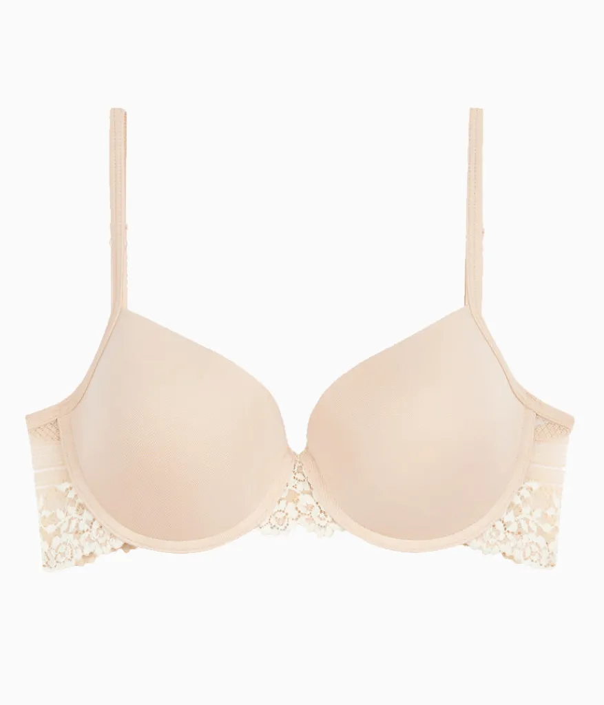 Wacoal Push Up|Bras * Embrace Lace® Petite Push Up Underwire Bra Sand