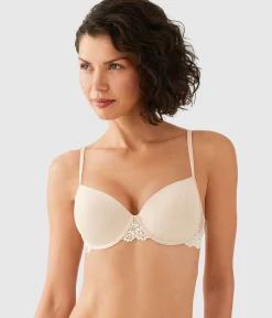 Wacoal Push Up|Bras * Embrace Lace® Petite Push Up Underwire Bra Sand