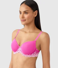 Wacoal Lace|Underwire * Embrace Lace® T-Shirt Bra Wild Azalea/Cradle Pink