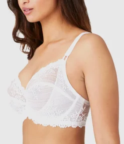Wacoal Unlined|Lace * Embrace Lace® Underwire Bra Delicious White