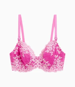 Wacoal Unlined|Lace * Embrace Lace® Underwire Bra Wild Azalea/Cradle Pink