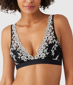 Wacoal Bralettes|Unlined * Embrace Lace® Wire Free Bralette Black