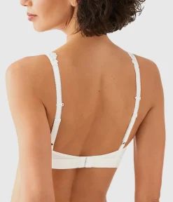 Wacoal Bralettes|Unlined * Embrace Lace® Wire Free Bralette Delicious White